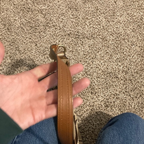 Vintage Gold and Brown Coach Bag - Picture 13 of 14